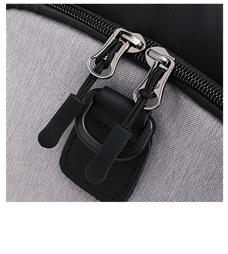 Ozuko 9288 Multifunction Travel & Duffle Bags Shoes Pocket description image 2