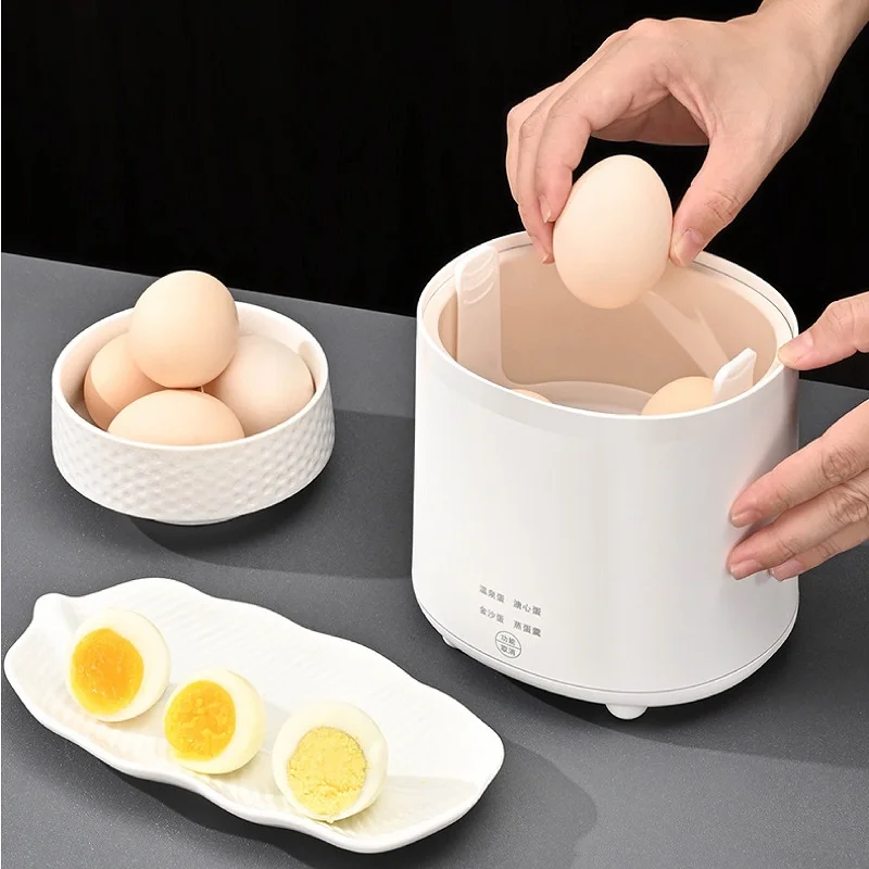 

4 Pcs Egg Cooker Intelligent Multi-function Home Breakfast Machine Steamer Hot Spring Steamed Egg Custardboiled 220V 110V