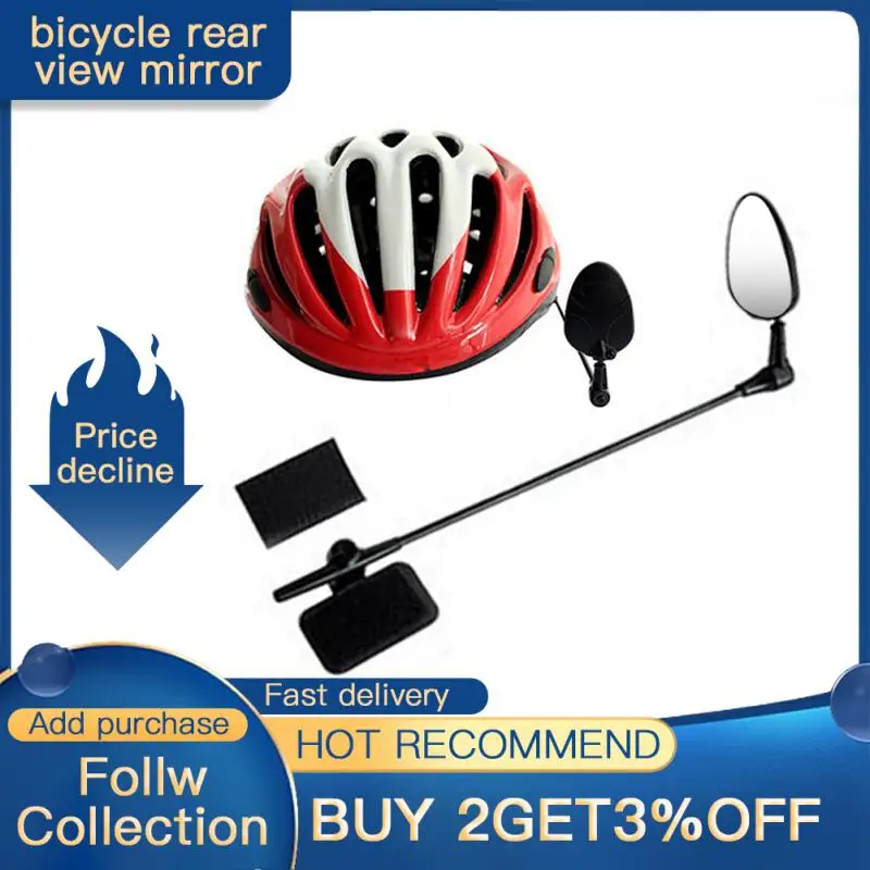 Accmor 2pcs Bike Eyeglass Mirror, 360 Degree Adjustable