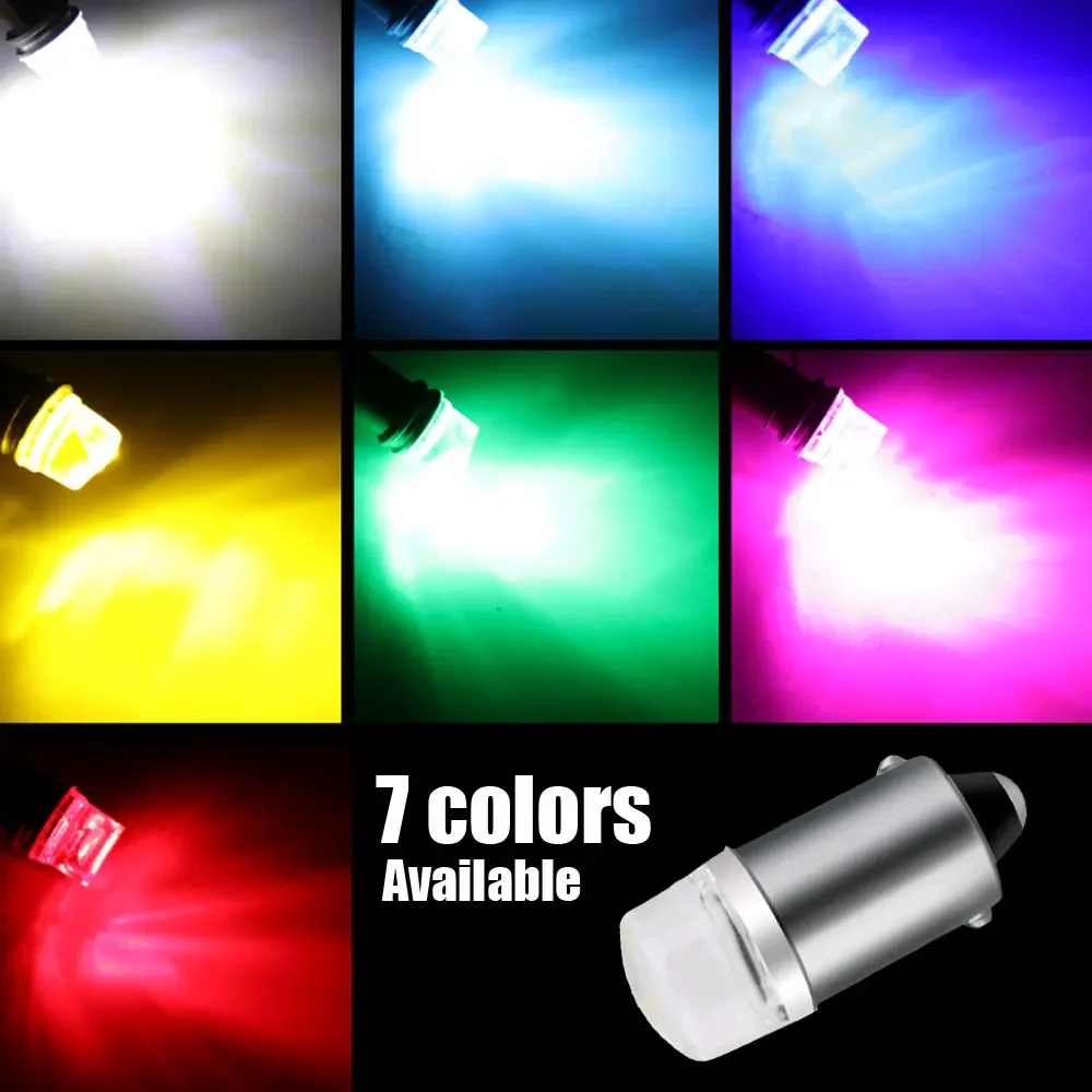 2PcsBA9ST4WLedBulbT2WT3WH5WLEDIndicatorBulbCarlight2LED