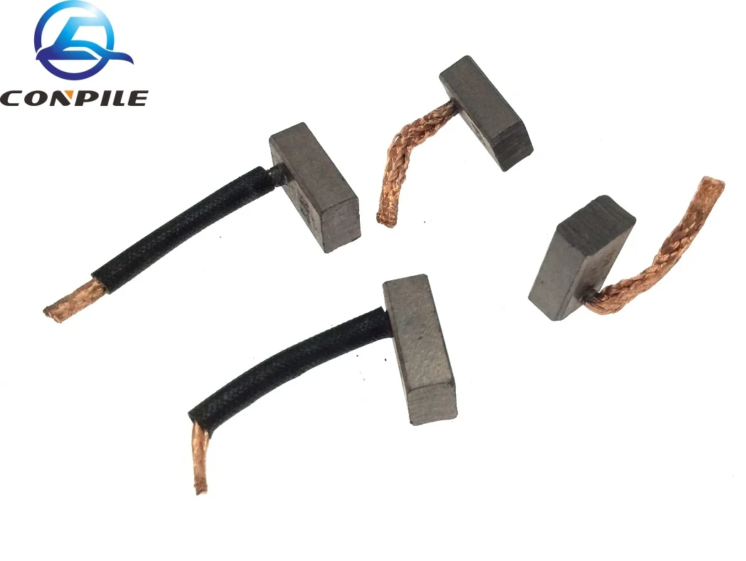Car Generator Carbon Brush 4pcs 6.3x11x17mm car Starter Motor Carbon Brush for xiali Suzuki Grand Vitara