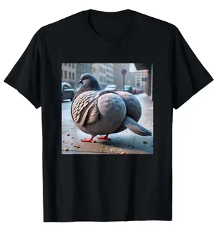 Y2K T-Shirts T-Shirt Funny Brainrot Pigeon Womens Clothing Graphic Kawaii Aesthetic Harajuku Fashion Tops Suitable for Women 1
