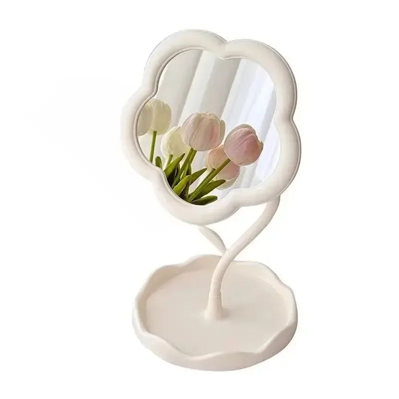 Floral Round Desktop Mirror 3