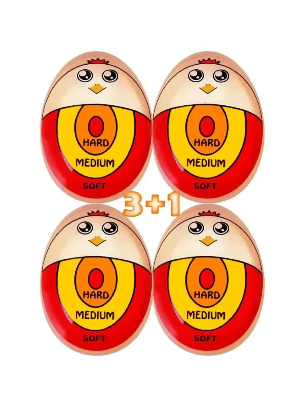 Egg Timers Pro for Cooking Countdown Timer,Soft Hard Boiled Egg Timer That Changes Color When Done | No BPA,kitchen Digital Time