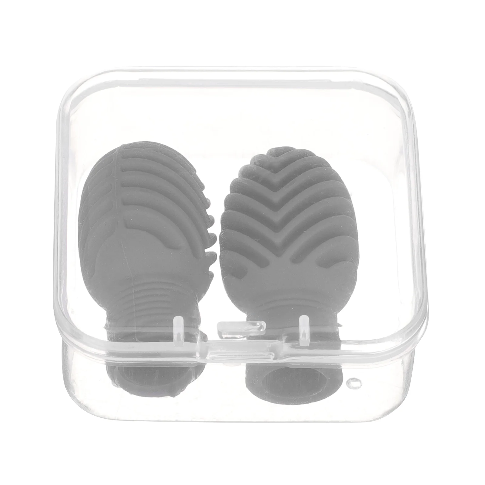 

2pcs Silicone Drum Stick Sleeve Caps Drumstick Practice Tips Mute Damper