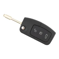 LIXIANG 315/433MHz 4D63 4D60 รถรีโมทกุญแจสําหรับ Ford FUSION Focus Mondeo Fiesta Galaxy HU101 FO21 ใบมีดรถพลิกคีย์ 5