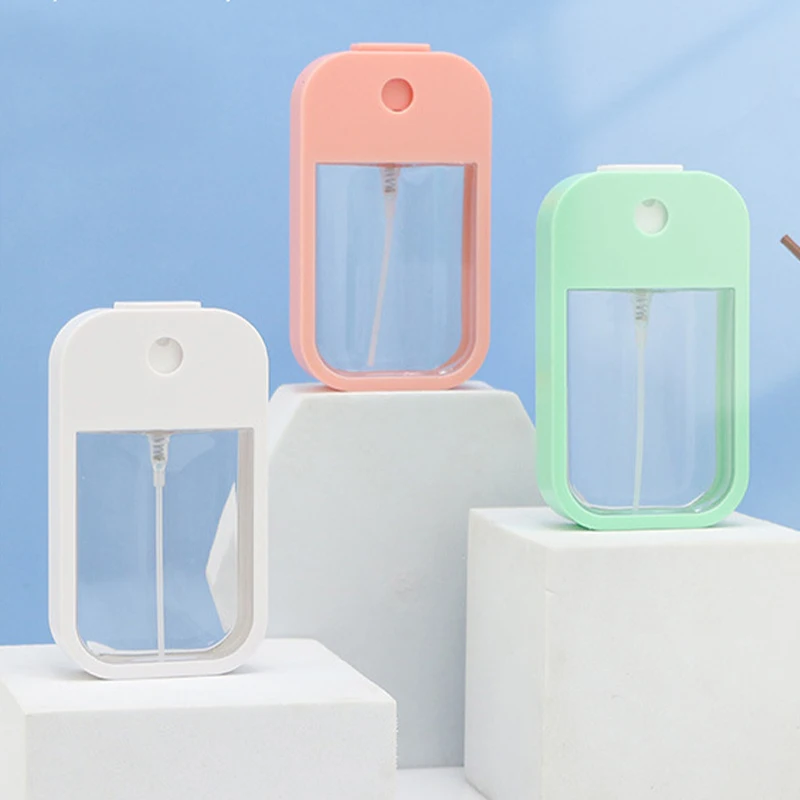 45Ml Perfume Sub-Packing Bottles Transparent Refillable Portable Card Spray Bottle Disinfectant Alcohol Liquid Travel Sub-Bottle