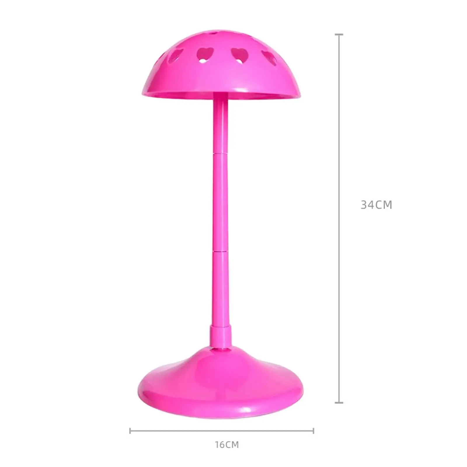 Wig Display Stand with Adjustable Height for Hair Care and Storage in  Wig Display Stand with Adjustable Height for Hair Care and Storage in