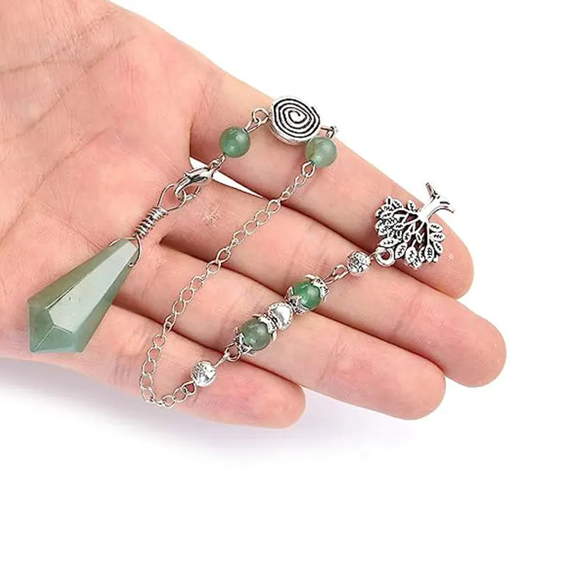 Natural Stone Dowsing Pendulum 2