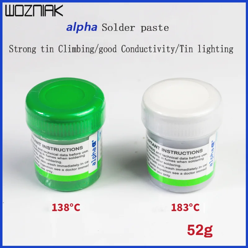 ALPHA Original Solder Paste Flux High Quality Weilding Rosin BGA PCD