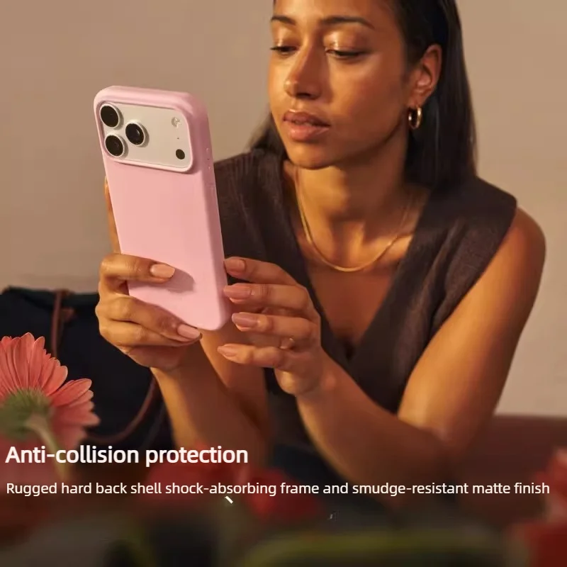Original Premium Liquid Silicone Phone Case - Anti-Drop, Slim Protective Cover with Skin Feel Finish
