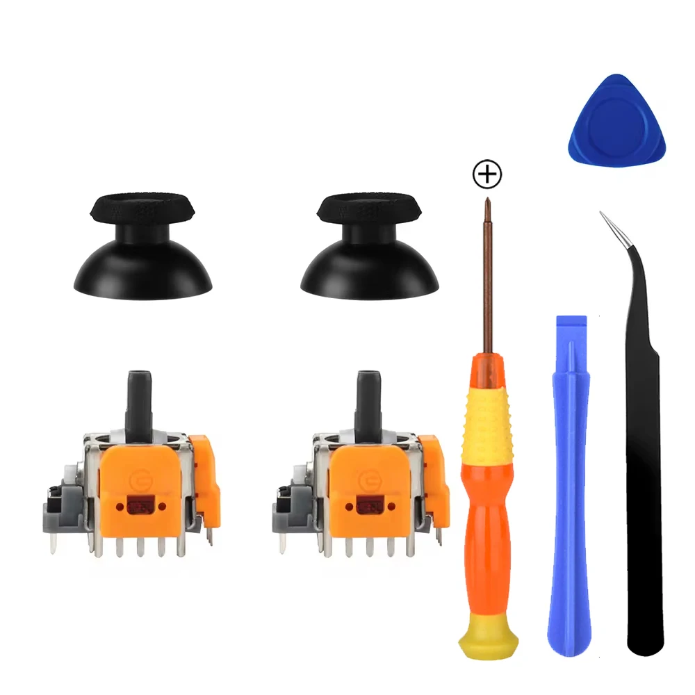 Joystick Replacement Arcade Joystick Game Joystick Joystick Module Replacement Hall Effect 3D Analog Joystick for Playstation 5 DualSense PS5 Controller Thumbstick Repair Parts Accessory
