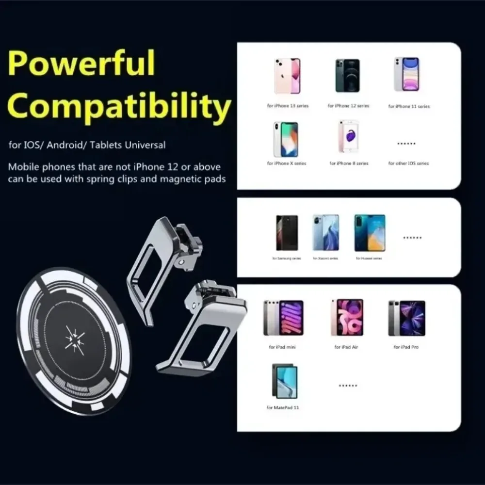 Universal 2 IN 1 Phone Cooler Semiconductor Cooling Magnetic Back Clip CX08 CX07 Fan Freeze Radiator for iPhone iOS Android PUBG