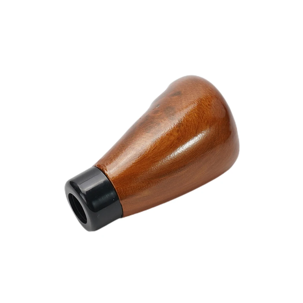 

Universal 5 Speed Gear Shift Knob Peach Wood Manual Car Gear Stick Shifter Replacement 10mm Diameter High Quality