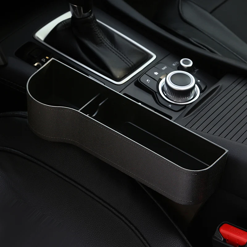 Car Storage Box Organizer Universal Car Seat Organizer Card Phone Holder Pocket Seat Gap Slit Pocket Catcher car storage bag,car seat back organizer