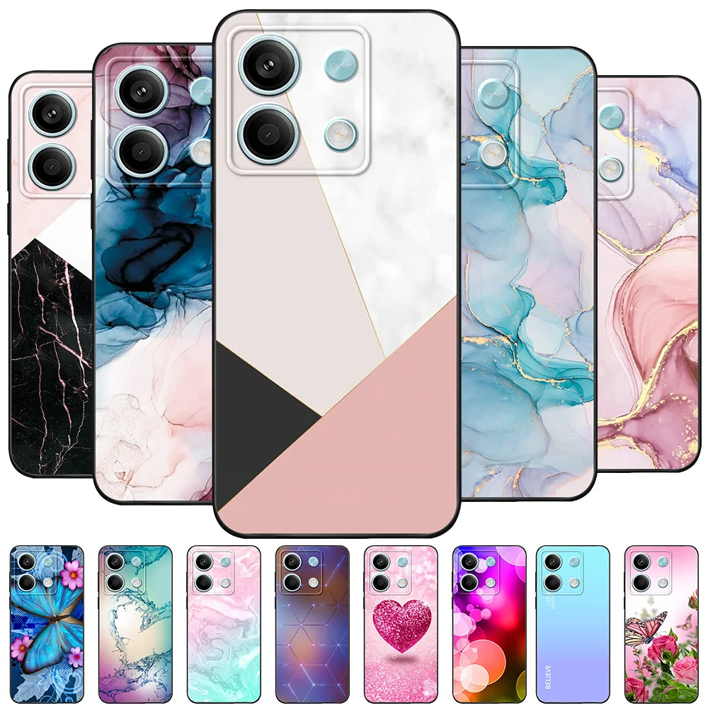 Funda de silicona suave para Redmi note 13 Pro Plus, carcasa