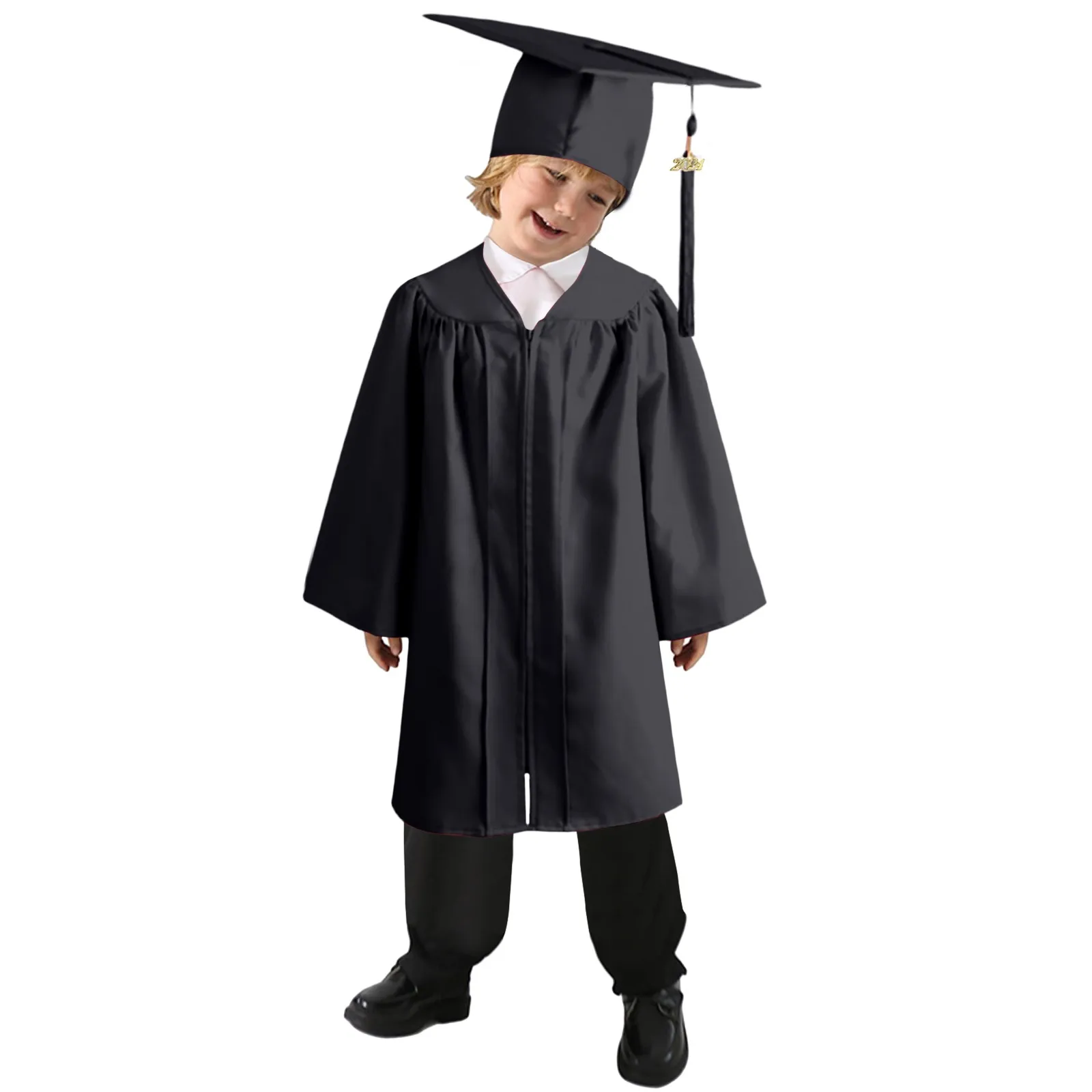 

Child Graduation Costume Kindergarten Kid Toddler Graduation Clothing Cap Gown Preschool Graduation Festival Clothing Outfit