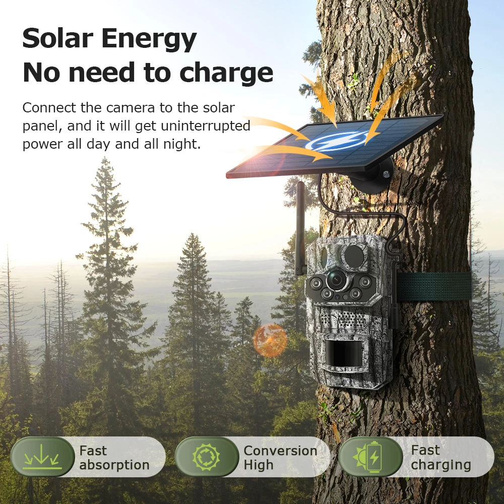4G LTE Solar Trail Camera 2