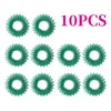 10PCS/Pack Acupressure Rings Spiky Sensory Finger Rings Set for Teens Adults Stress Reducer Massager Stress Relief Fidget Toys 4