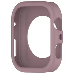 Candy Color Soft TPU Case Cover for Watch Fit - Bumper Shell Protector Accessory (13 Smoke Purple)
