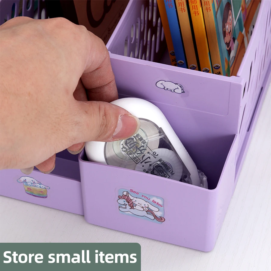 صندوق تخزين مجلد رف الملفات متعدد الألوان، صندوق م...