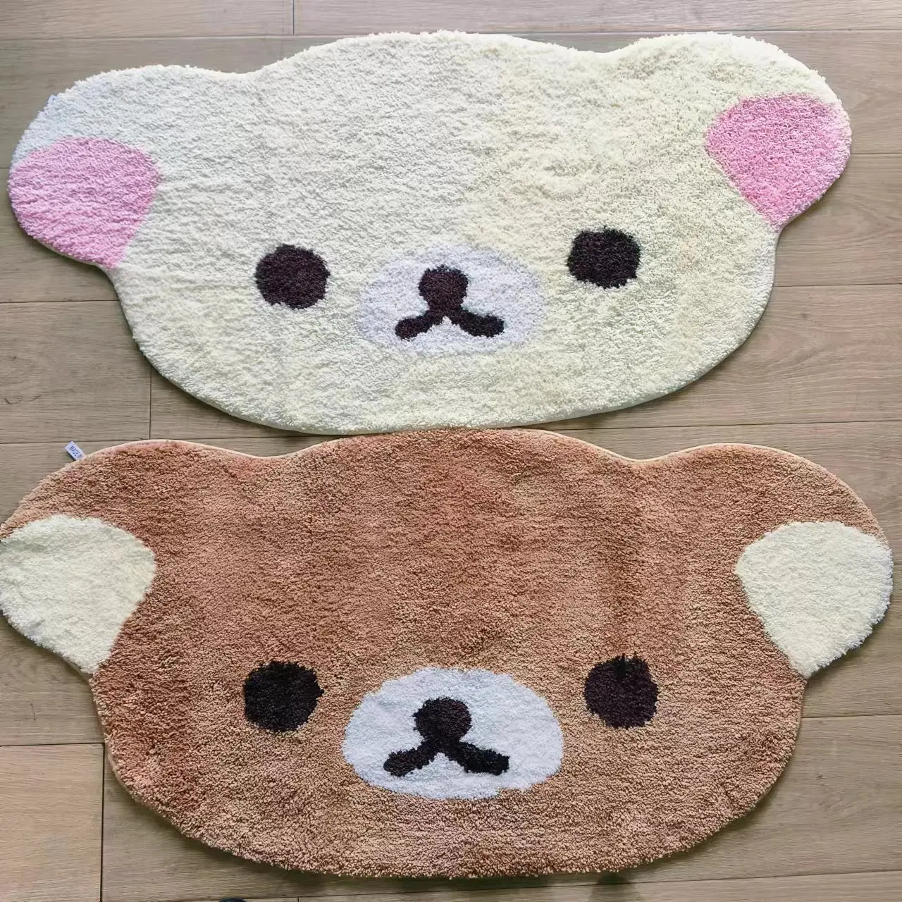 Kawaii Rilakkuma & Korilakkuma Tufted Cartoon Rug 1