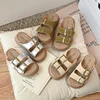 2024 Summer New Children Slippers for Girls Fashionable Comfortable Soft Sole Korean Style Versatile Anti-slippery Beach Shoes 1