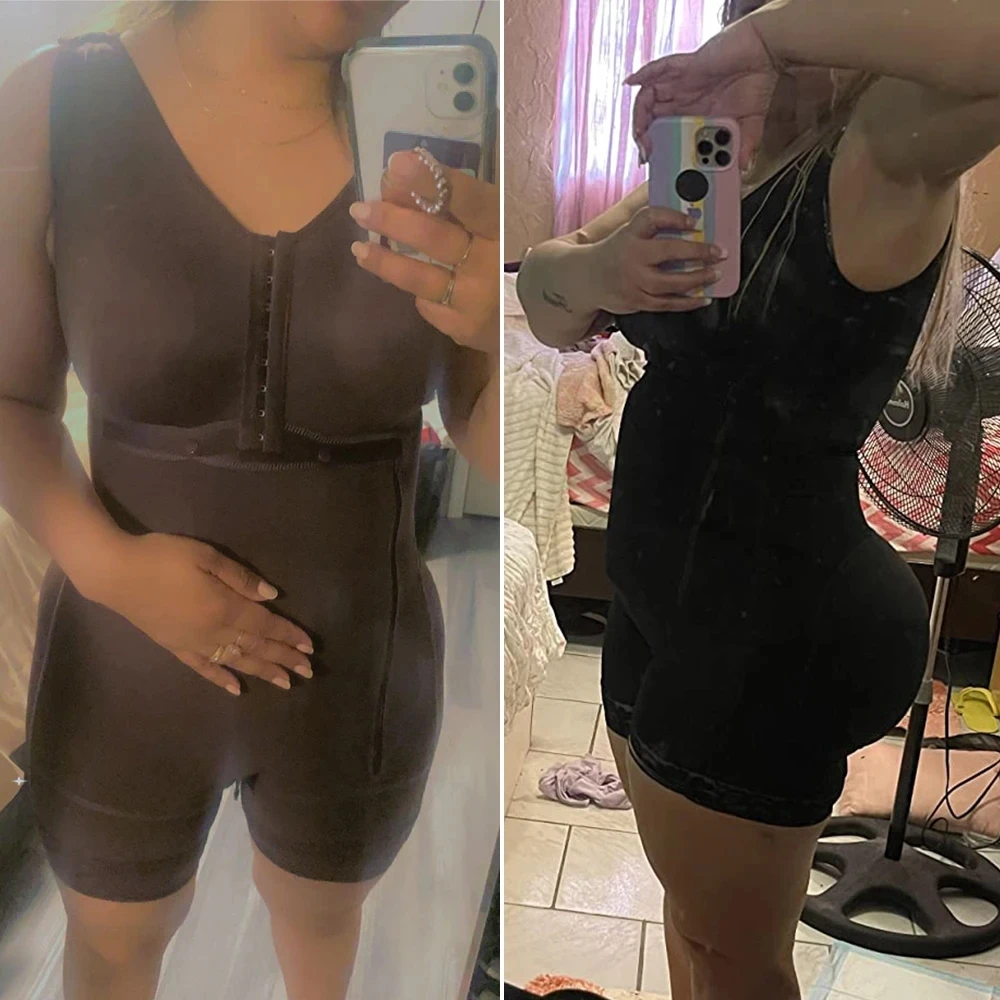 Women Body Shaper Body Shaper Faja Bodysuit Corset Top Bustier Original Colombian Girdles Postpartum Slimming Shapewear Women Underwear