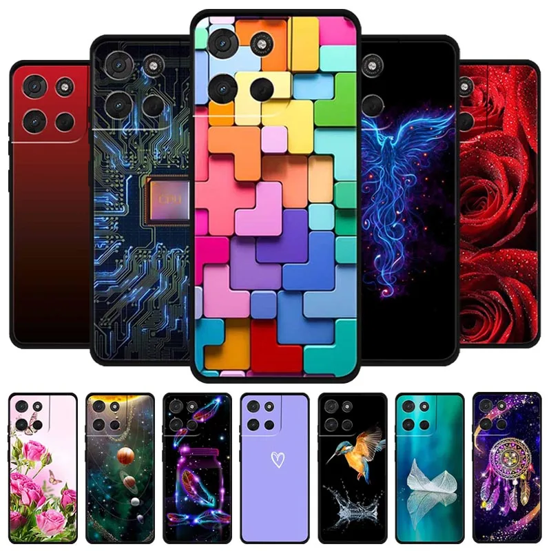 Luxury Shockproof Silicone Phone Case - Soft TPU Bumper Cover