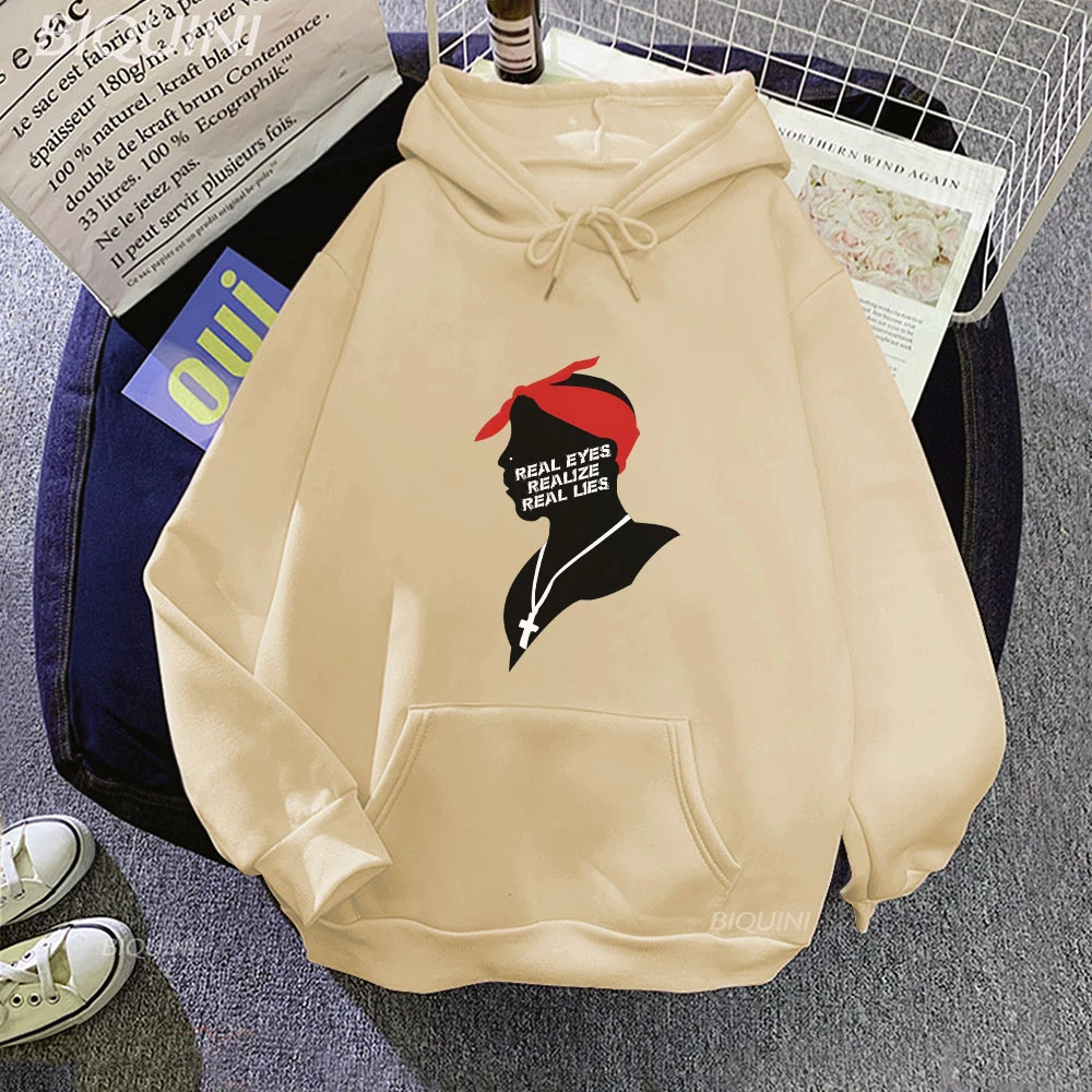 Rapper 2pac Hoddie Tupac Shakur Printing Sweatshirt for Men Sweatshirt Y2k  Clothes Women Casual Fashion Autumn Winter Sudadera| | - AliExpress