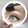 Bath Mirrors 10CM Portable Travel LED 30X Magnifying Mirror With Tweezers 3 Suction Cups Rechargeable Dimmable Makeup Mirror 3