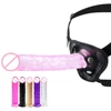Strapon Dildo for Women Suction Cup Realistic Strap-On Dildo Huge Penis Belt Sexual Harness Strap On Anal Sex Toy for Lesbian 1