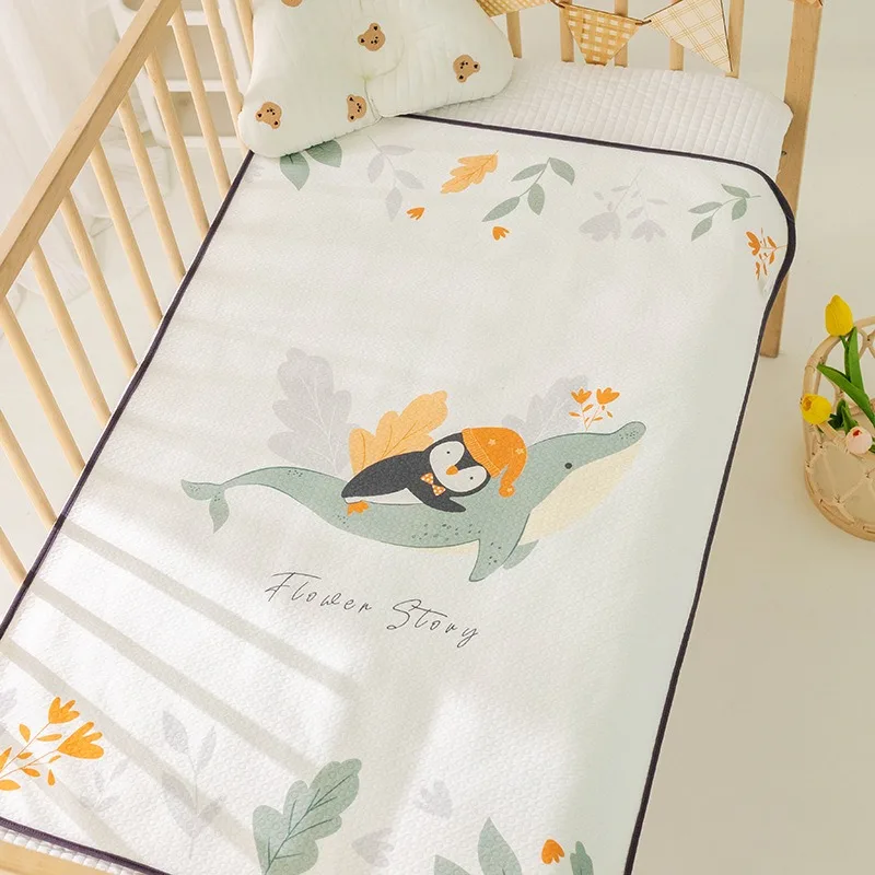 Waterproof Baby Diaper Changing Mat 70x50cm Cotton Newborn Urine Pad Babies Liners For Crib Cradles Washable Diapers Pad