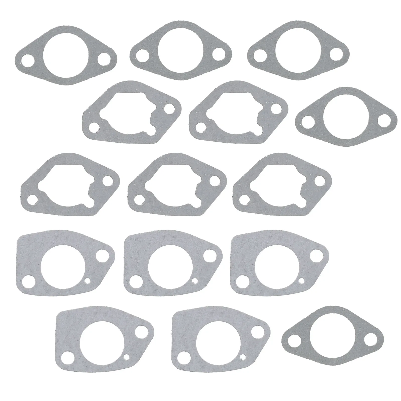 DRELD 15pcs Chainsaw Carburetor Gasket Kit fit for Honda GX 390 GX340 13HP 11HP Engine Generator Carb Mounting Gaskets