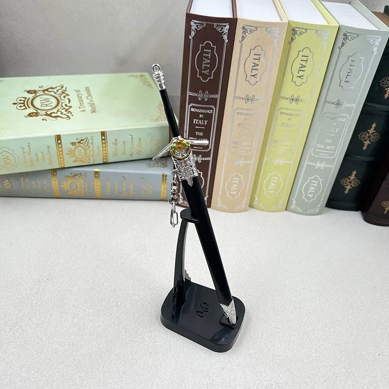Silver Sword Home Ornament - Inspired by The Witcher Series, 23cm Full Metal Decorative Craft Piece