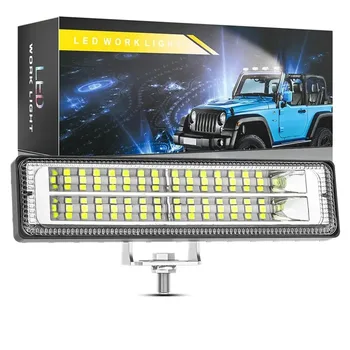 New 28LED 84W Work Light Bar 9-80V Flood Lamp Driving Fog Offroad LED Work Car Light For Ford Toyota SUV 4WD Led Beams 1