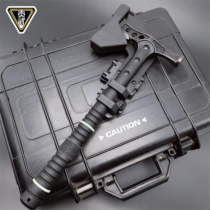 Outdoor Hammer Tactical Axe Set Quick Draw Self Defense Survival Equipment Camp Engineer Axe Steel Reinforced Hand camping hammer multi function tool self defense tools camping knives
