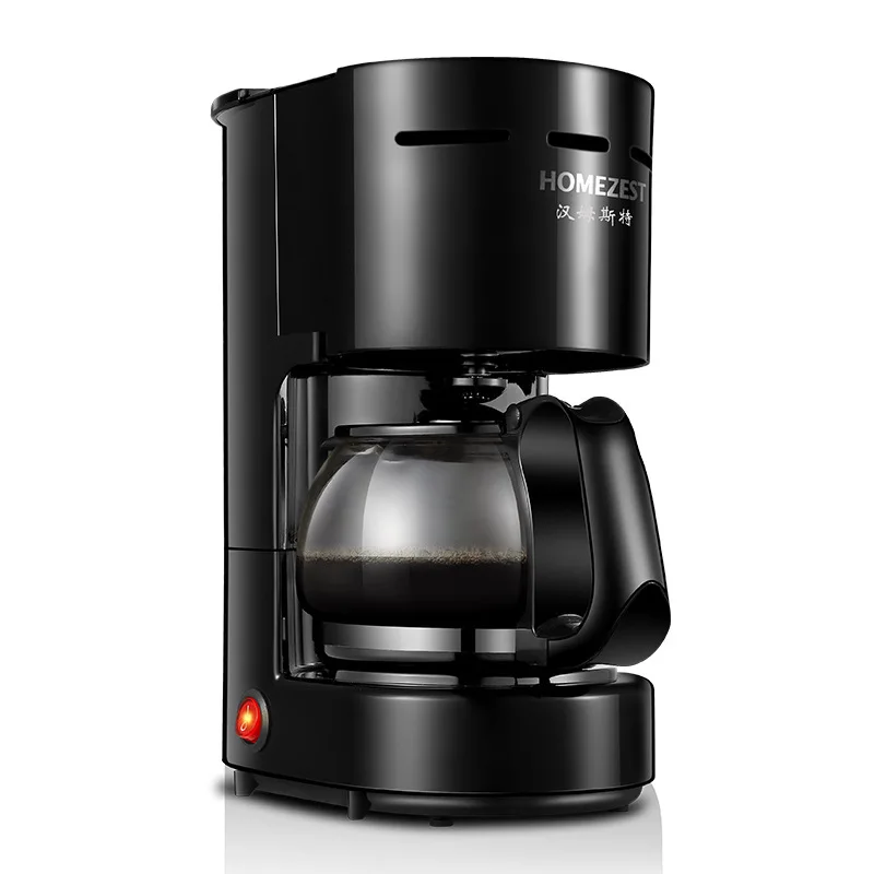 Small Classic American Coffee Machine Portable Home Drip Coffee Machine Freshly Ground Manual Pot Removable Filter