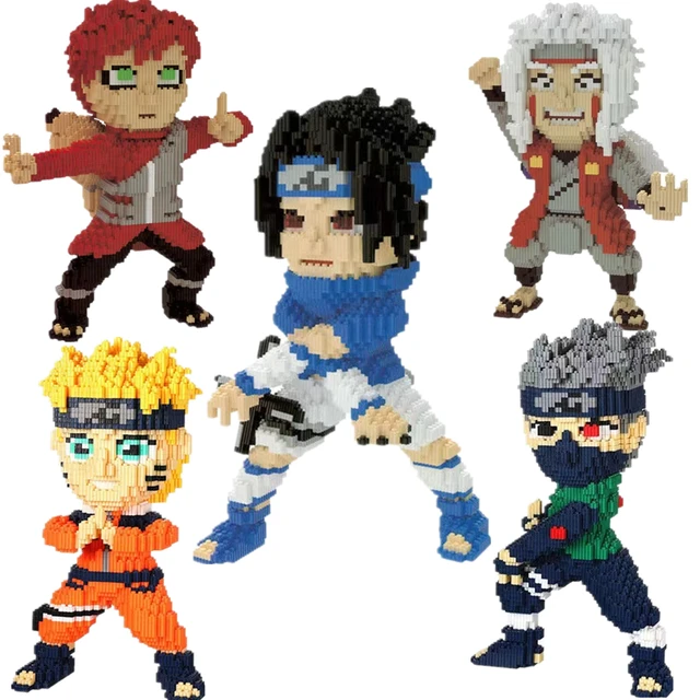 Venda quente naruto anime personagens blocos de construção conjunto  criativo brinquedos naruto kakashi zosuke educativo pai-criança jogo -  AliExpress