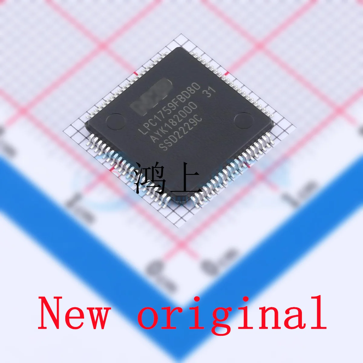 

5 шт./партия, LPC1759FBD80 LQFP80