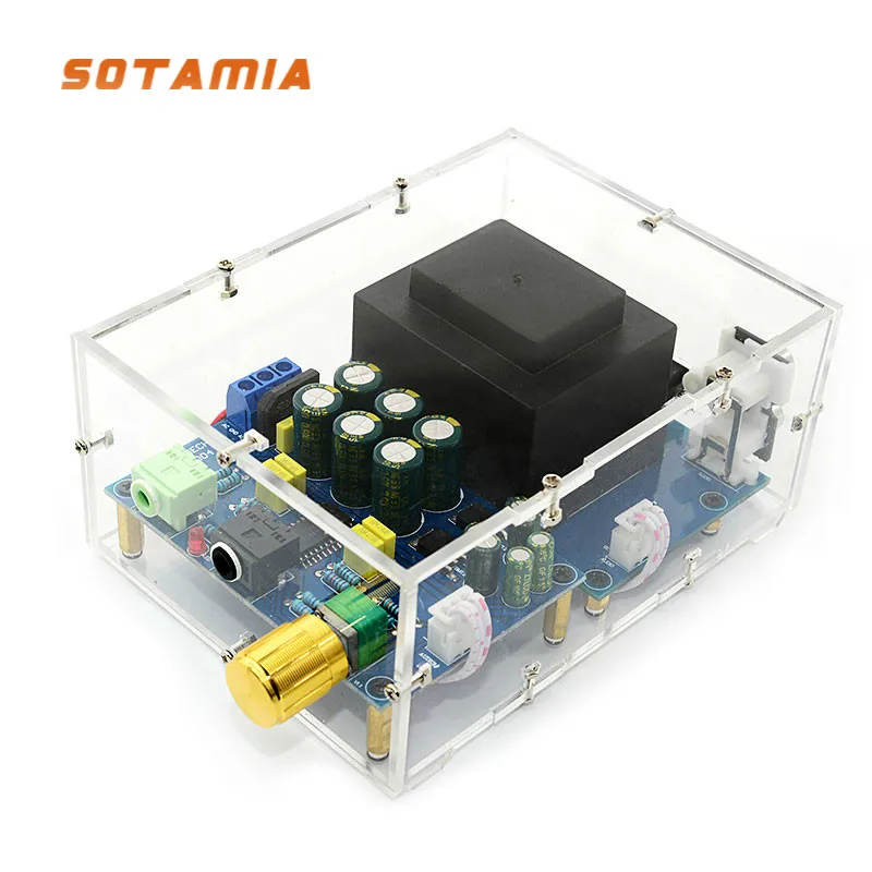 

Усилитель для наушников SOTAMIA TPA6120, аудиоплата для домашнего кинотеатра, TPA6120A2, комплект для самостоятельной сборки усилителя наушников с нулевым шумом