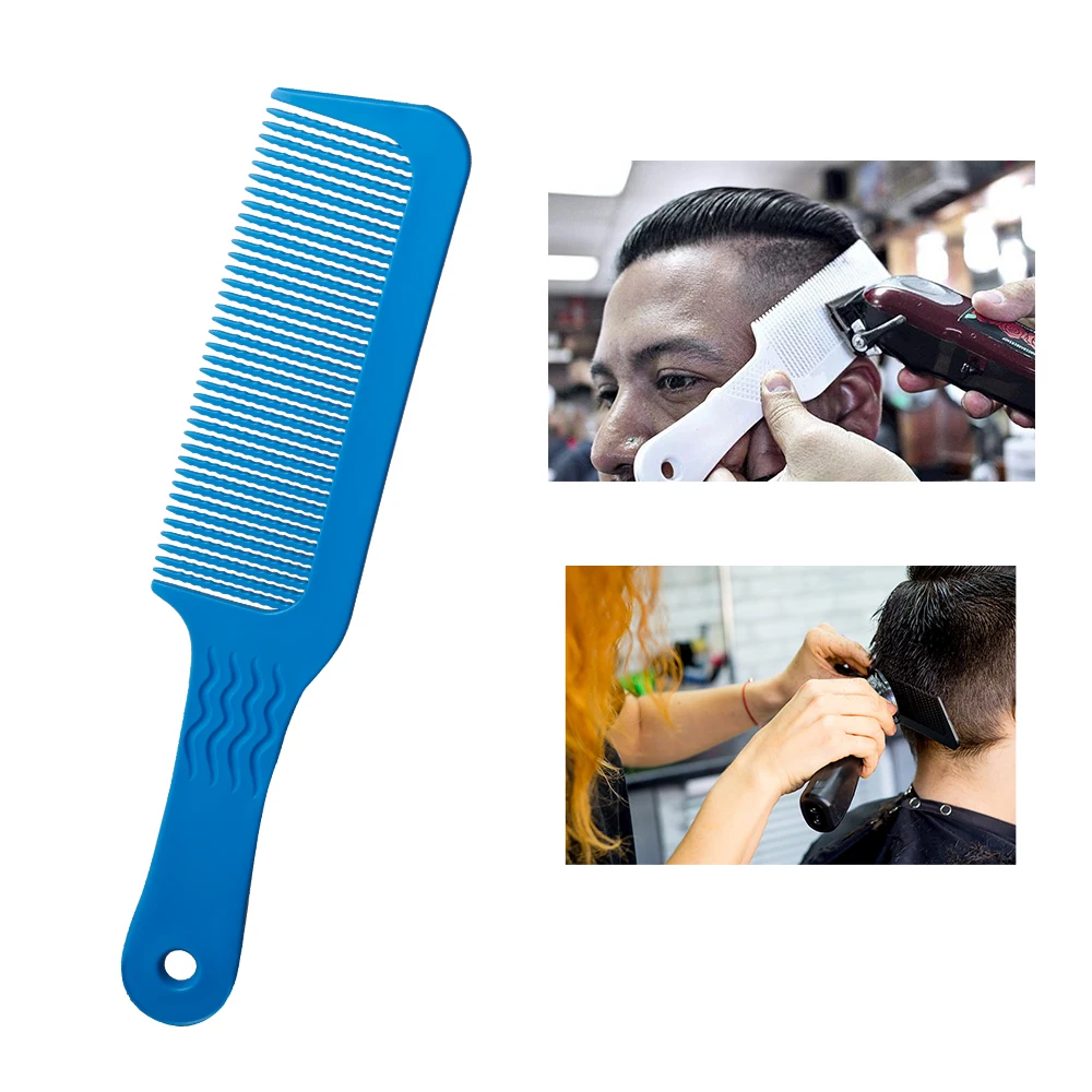 Barber Hairdressing Clipper Comb Anti Static Flat Top Comb for Hairdresser Barber Cutting Comb Professional Salon Beauty Tools 4