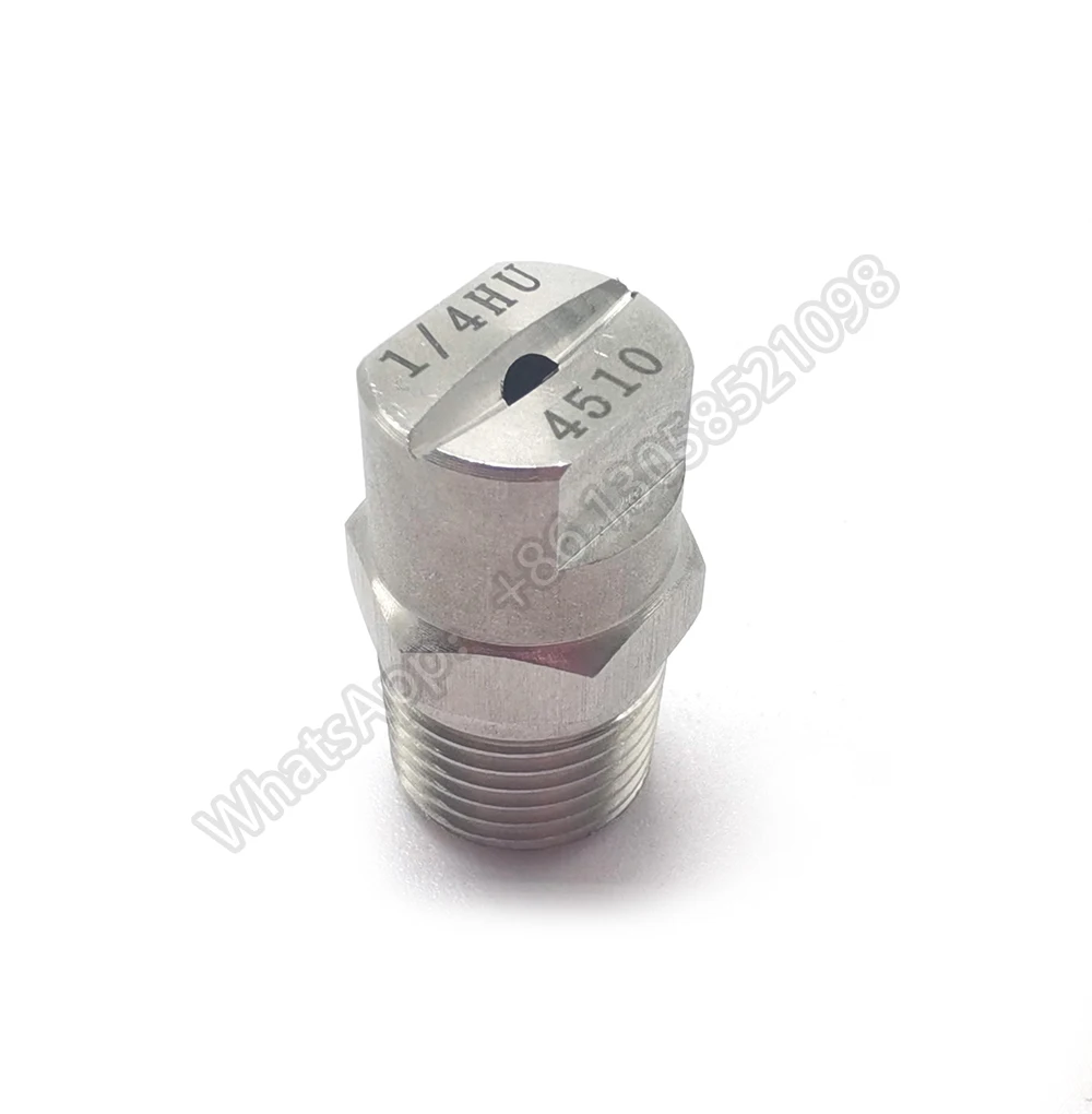 1/8‘’15/25 degree HVV HU Flat Fan Nozzle V e j e t Standard High Impact Stainless Steel Nozzle 4