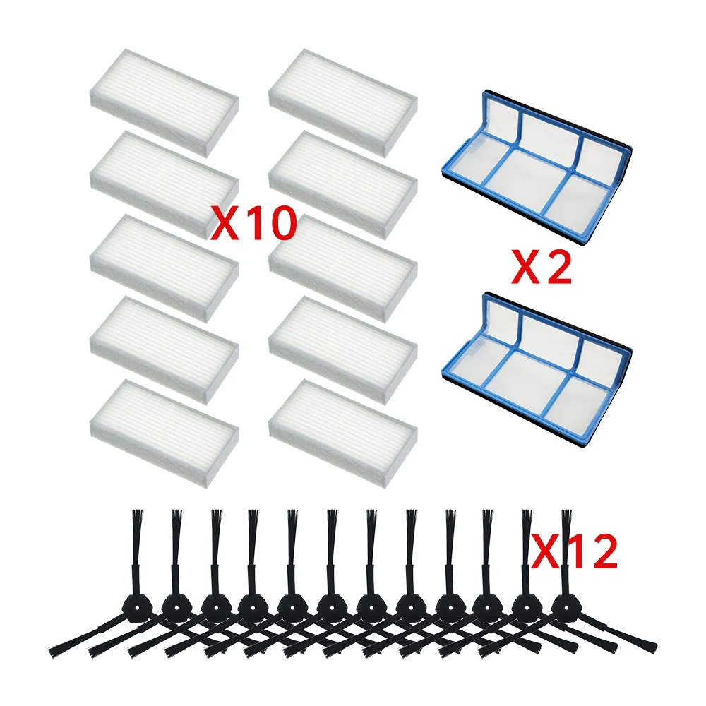 aliexpress.com - Primary dust Filter side brush Efficient Hepa Filter for ilife v5 v5s V3 V3s v5pro V50 V55 x5 v5s pro robot vacuum cleaner Parts