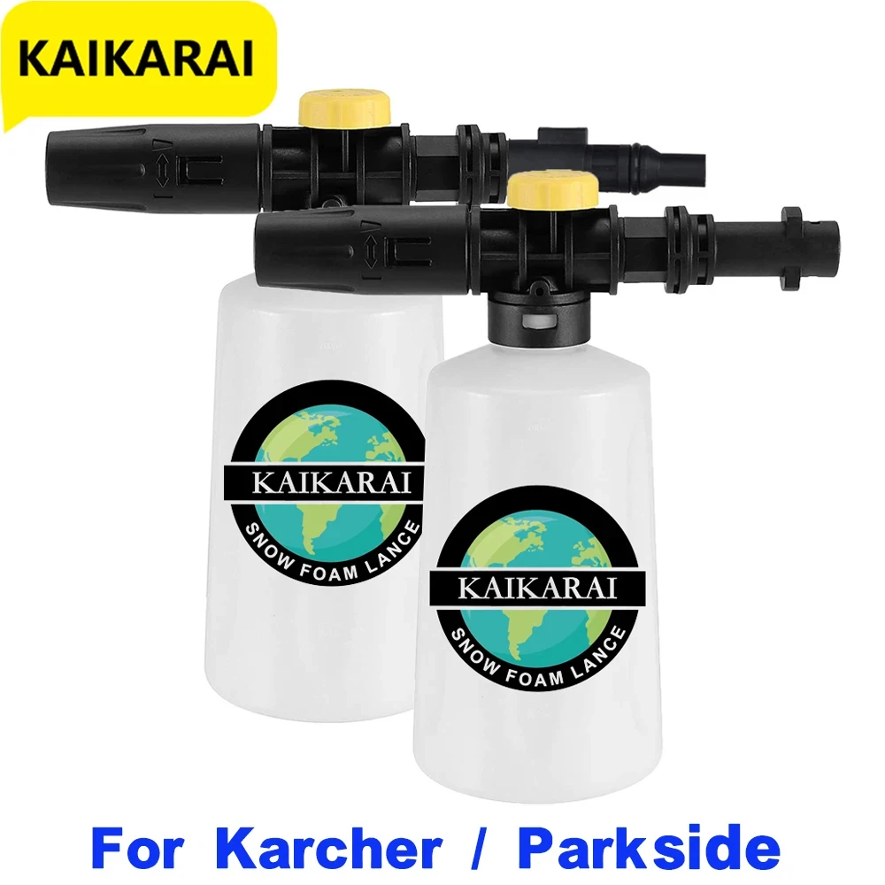 Cannone In Schiuma Per Karcher K2 K3 K4 K5 K6 K7 Parkside Regolabile Cannone Da Neve Kit Lancia In Schiuma Ugello Per Idropulitrice Pistola Per Autola