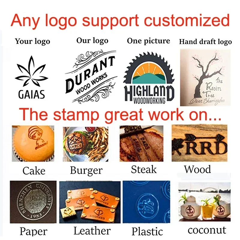 Name Stamp Set Name Stamp Rubber Stamp Rubber Stamp Kit Metal Stamps Brass Stamp Embossing Stamp Heating Stamp Heating Stamping Embosser Wax Seal Stamp Branding Iron Stamp or Your Design Stamp Head and Handle Set Wedding Wood Sign Leather Bread Cake Burger Seal