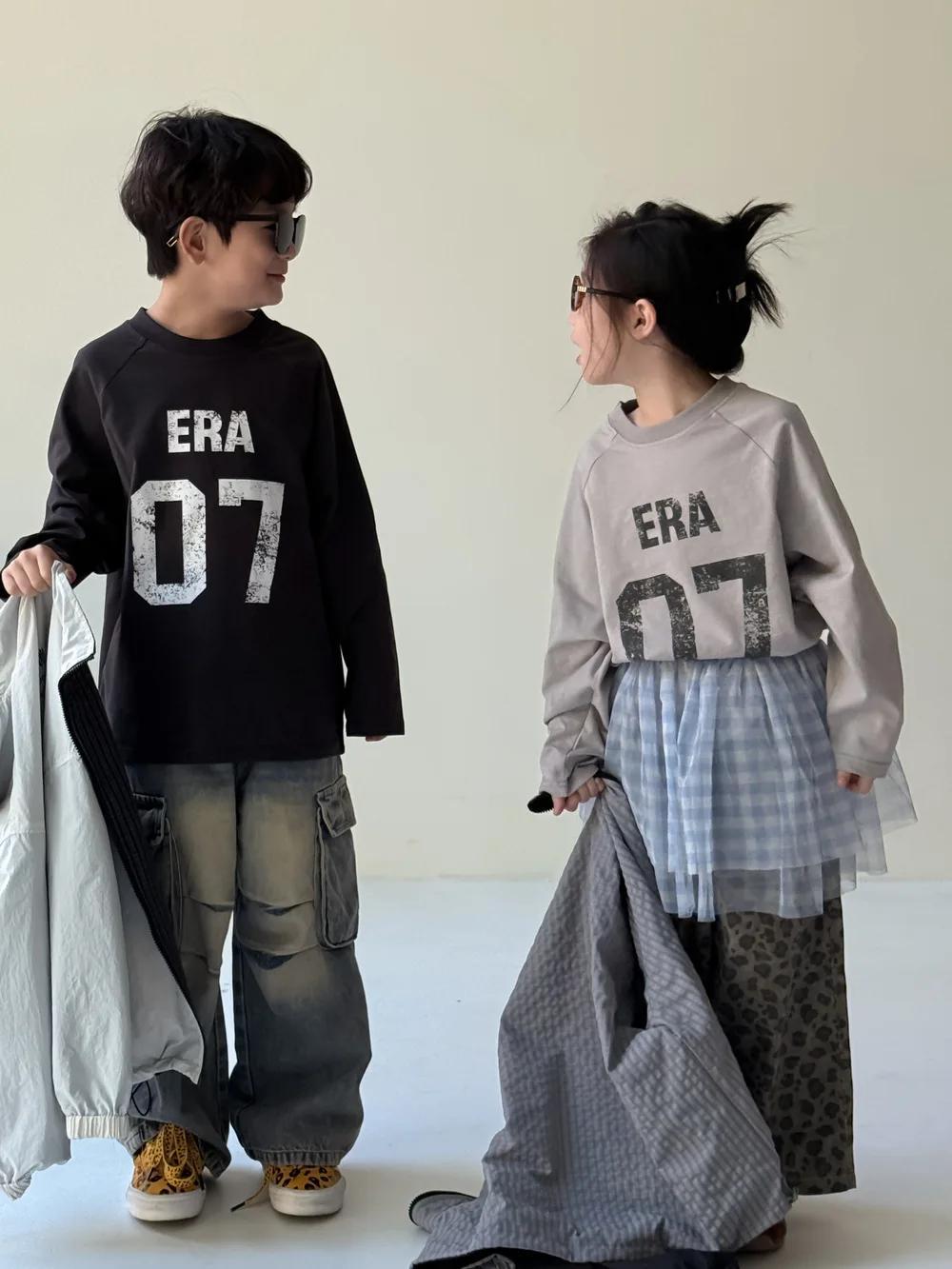 2025 Autumn New Children Long Sleeve T Shirts Cotton Boys Casual Letter Print Tee Kids Girls Loose Bottoming Tops Baby Clothes 2 2025 Autumn New Children Long Sleeve T Shirts Cotton Boys Casual Letter Print Tee Kids Girls Loose Bottoming Tops Baby Clothes - Image 2