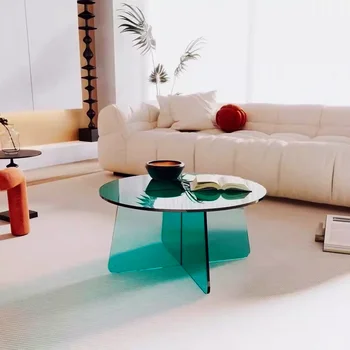Vortex Acrylic Light Luxury Creative Small Side Table 1 Vortex Acrylic Light Luxury Creative Small Side Table 1