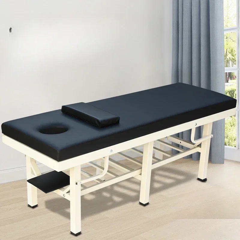 Home Sleep Speciality Massage Table Lash Beauty Examination Massage Table Face Metal Massageliege Commercial Furniture RR50MT