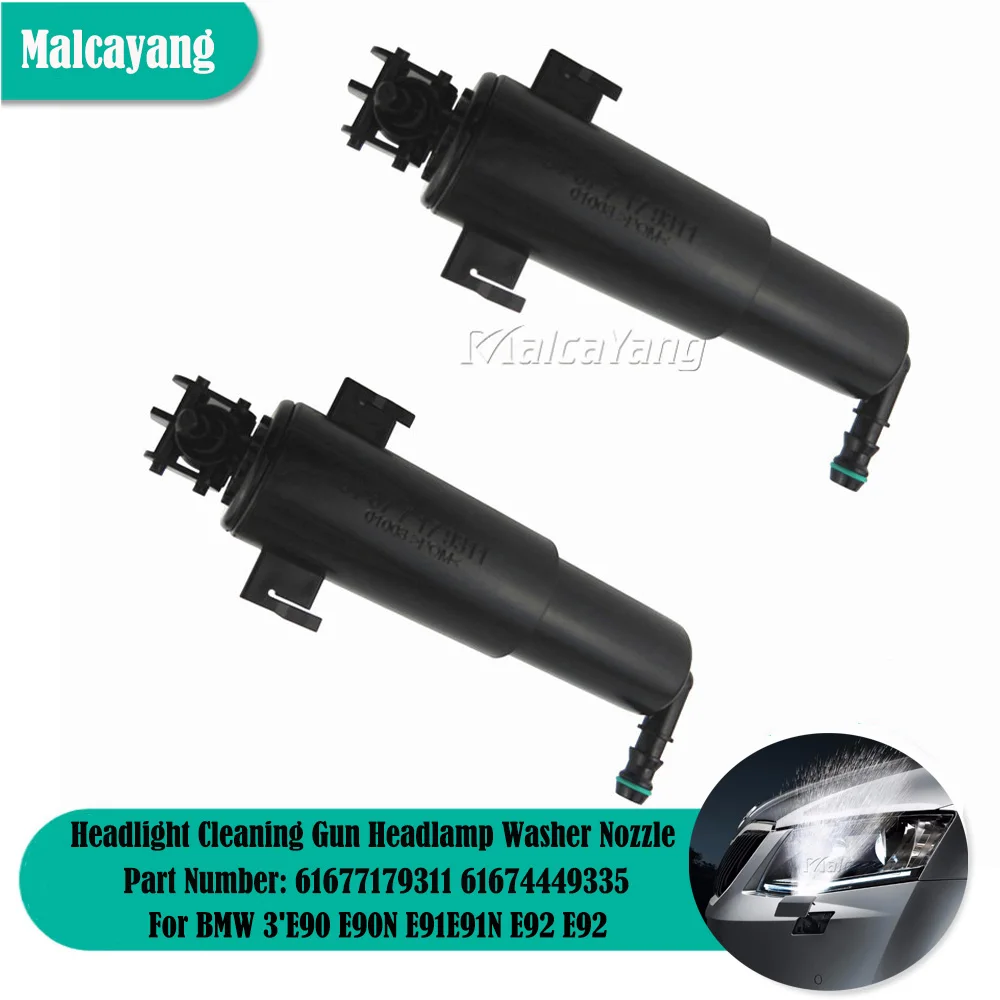 

Высококачественная Форсунка омывателя фар для BMW 3'E90 E90N E91E91N E92 E92 61677179311 61674449335